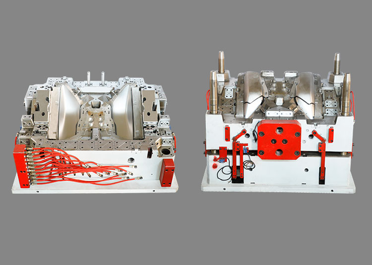 前大灯灯罩模具01